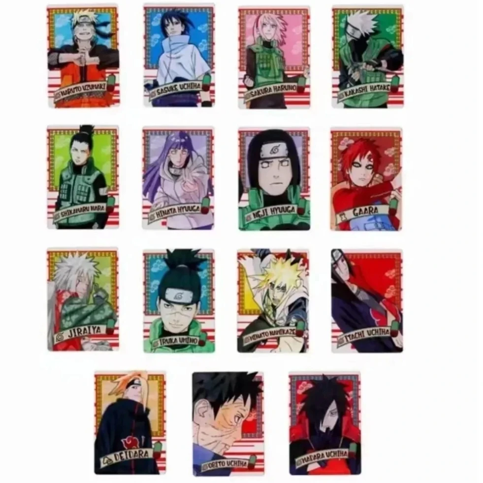 【火影忍者】 数据卡三出一转盘 亚克力盲盒