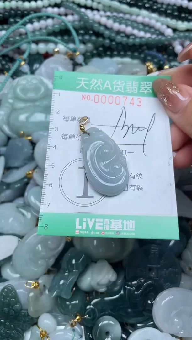 颈饰未镶嵌翡翠翡翠