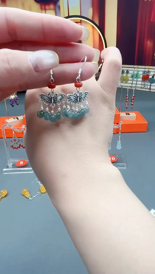 未镶嵌翡翠耳饰707