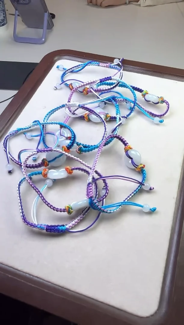 【闪购商品】翡翠挂件未镶嵌平安扣手绳多样性发一