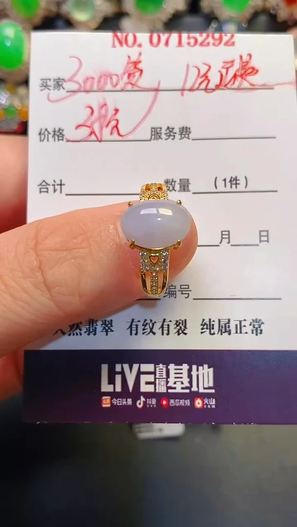 银S925镶嵌翡翠耳饰天然