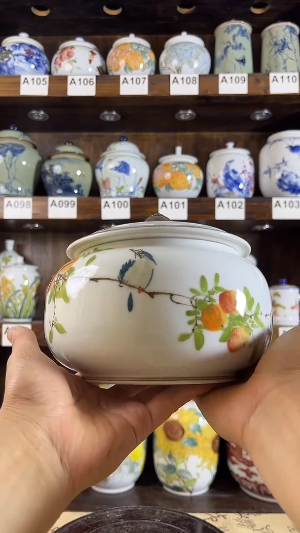 迎君陶瓷纯手工手绘4