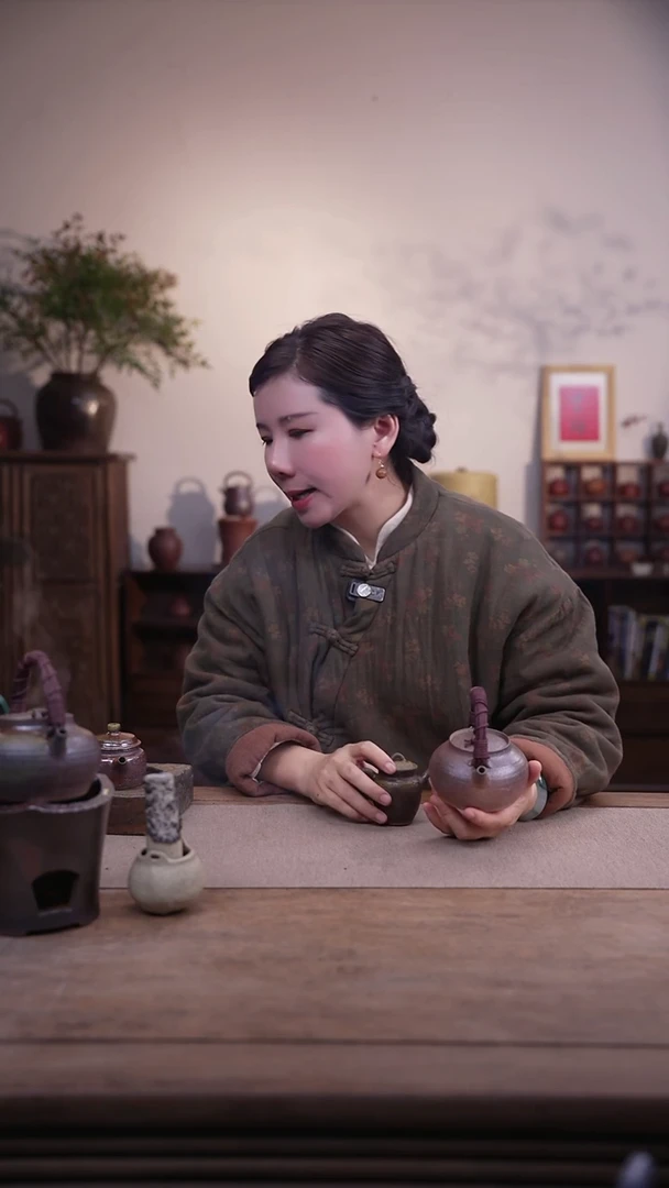 茶壶紫砂藤编提梁中号