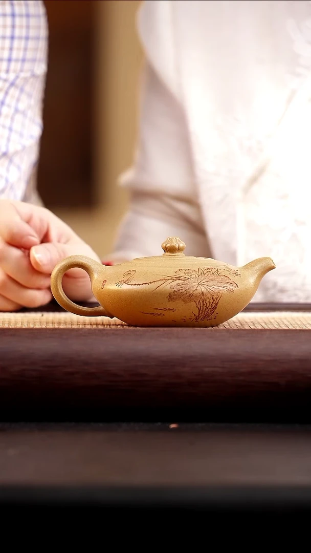 茶壶紫砂本山段莲蕊