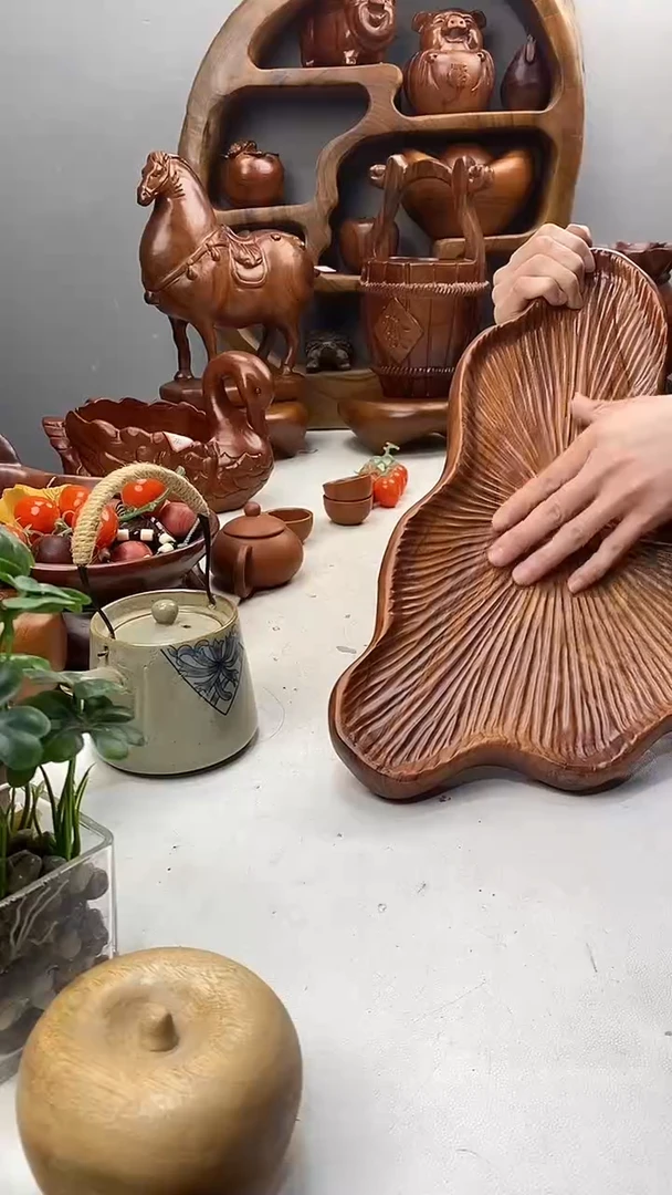 香樟木A15荷叶干泡/尺寸