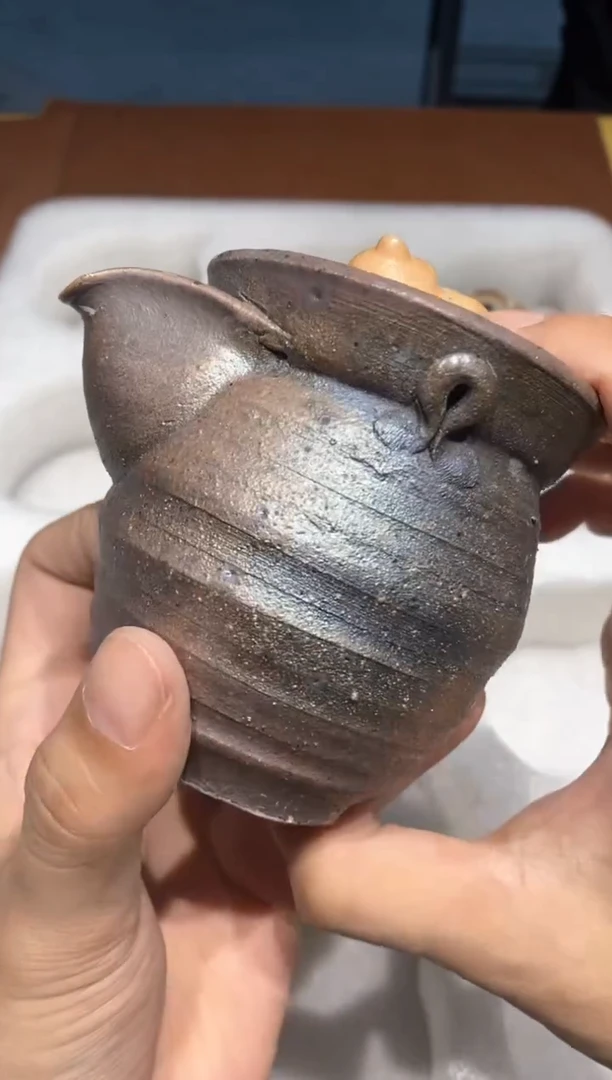 奢瓷/瑞寅柴烧茶器（宝瓶）052