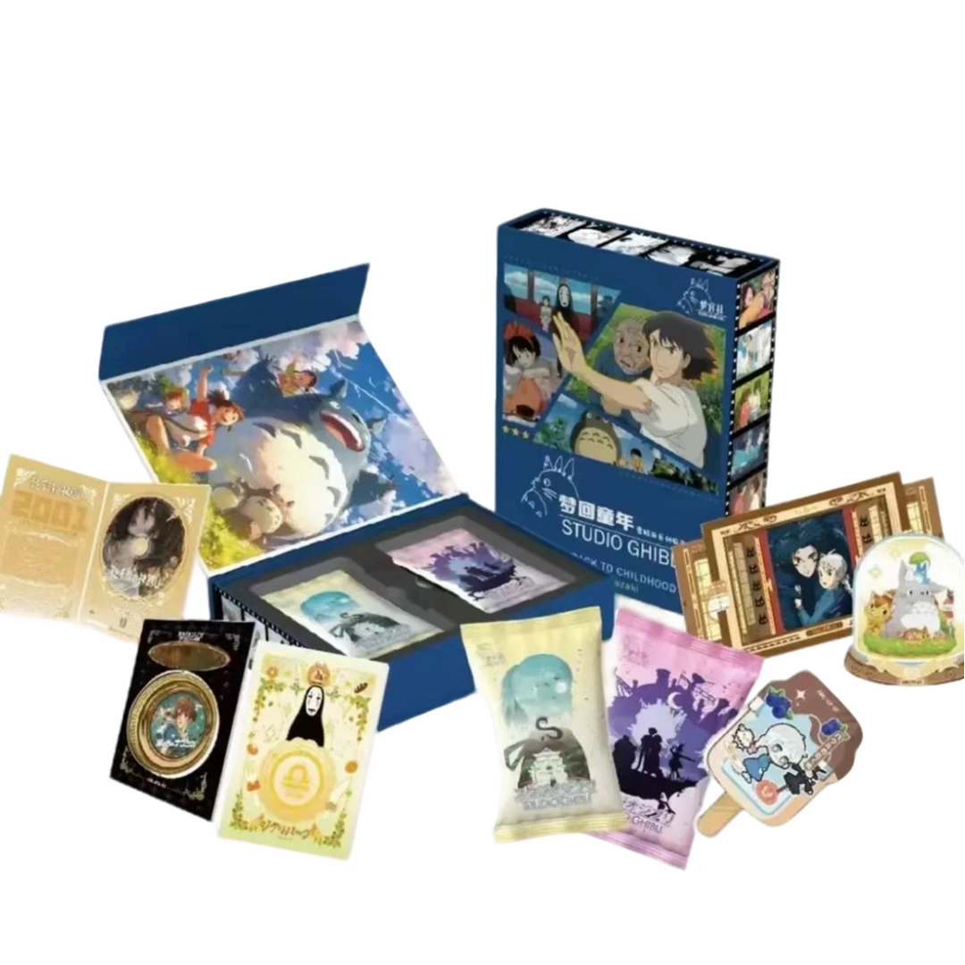 【拆盒】梦宫社《宫崎骏》梦回童年第一弹同人二创收藏卡牌盲盒（代拆）