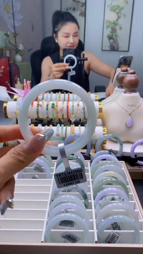 未镶嵌手镯翡翠103号55.5/12.1*7.3