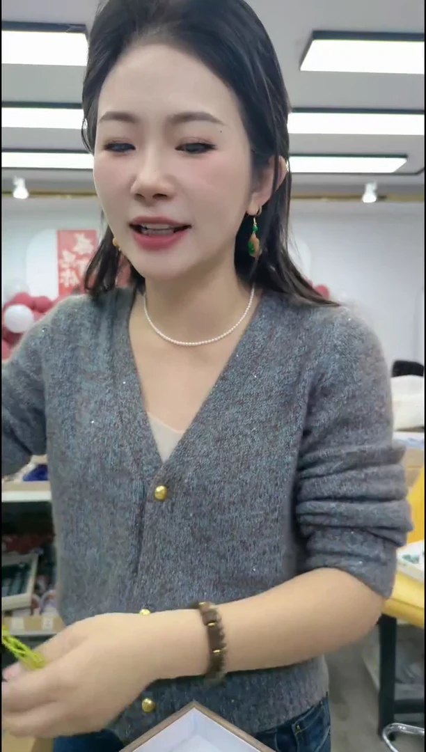 【闪购商品】尖晶石颈饰合金1322彩虹半成品