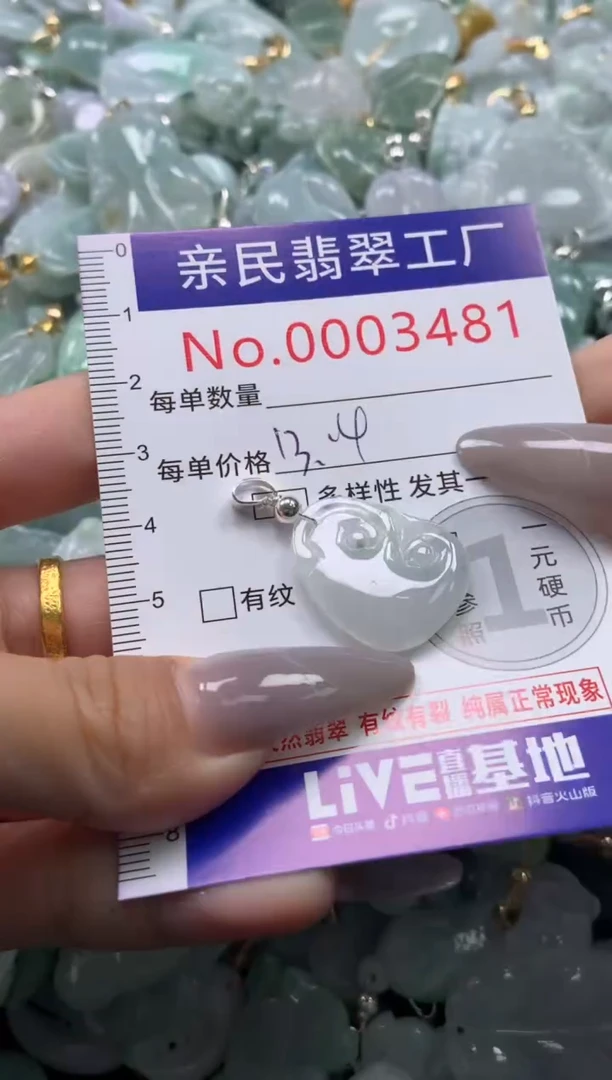 颈饰未镶嵌翡翠3481