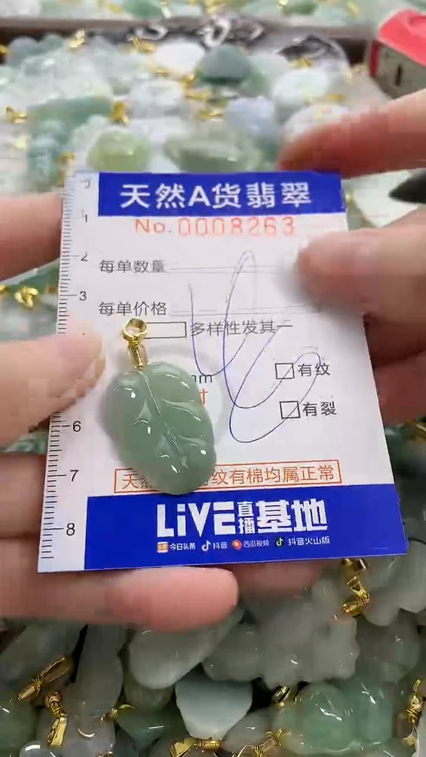 颈饰未镶嵌翡翠纯天然a货翡翠