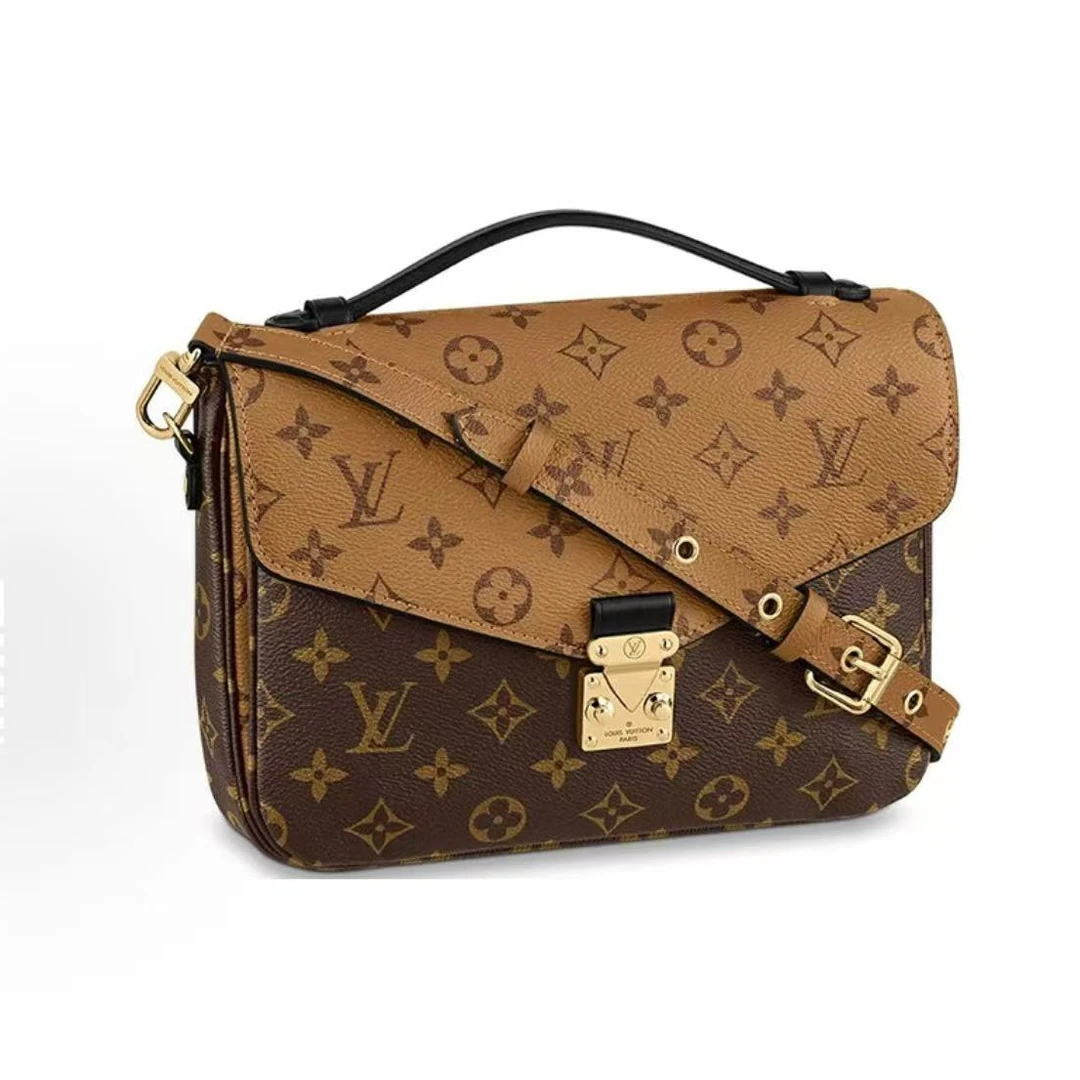 未使用 LouisVuitton/路易威登 安洁利严选邮差包/qx斜挎包