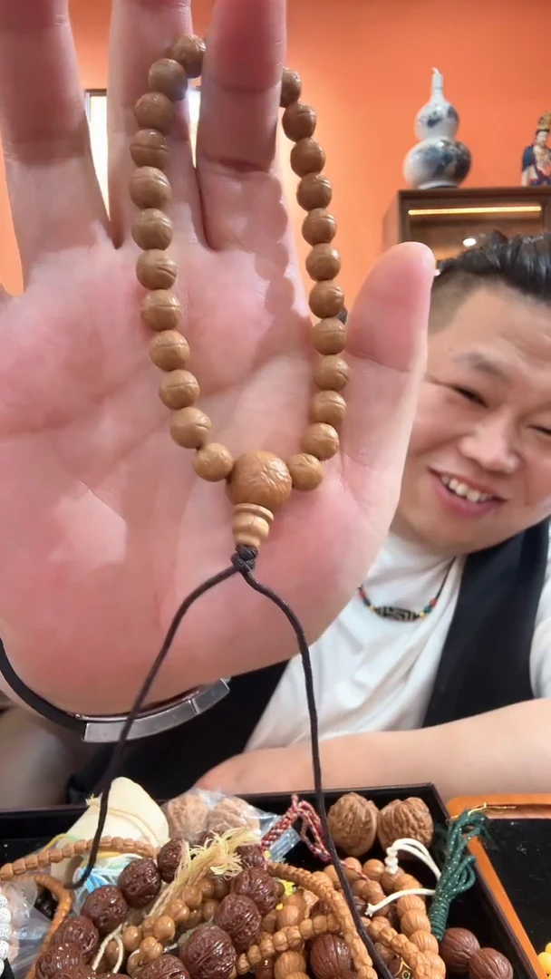 手串猴头核桃全量雕刻猴头凤眼手串多样性发1H033