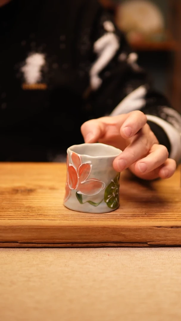 【闪购商品】@@陶园瓷舍@@纯手工手绘@高温釉下彩