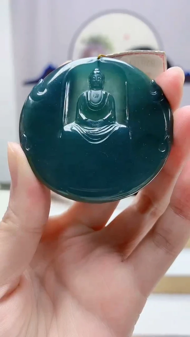 未镶嵌定制翡翠4852zm-毛货挂件76