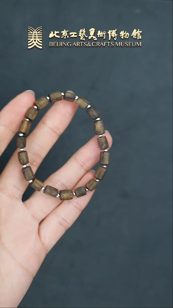 【闪购商品】沉香手串B0220GMD185沉香单圈桶珠手串