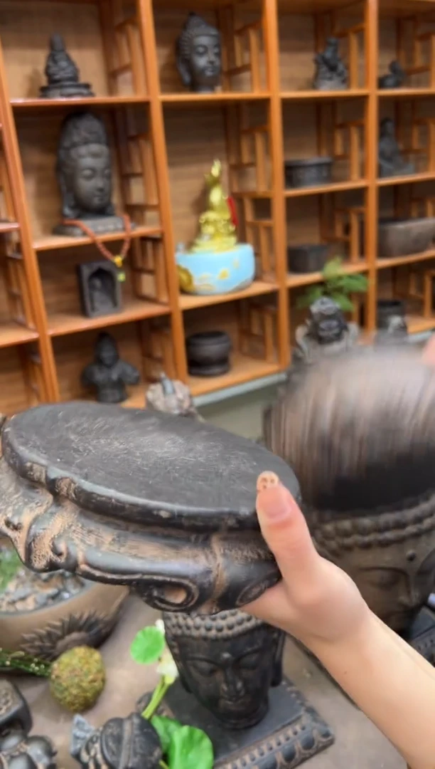 陶土【火山泥】金箍坛底座