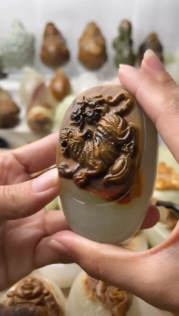 石材古青石棉纹正常不退换虎