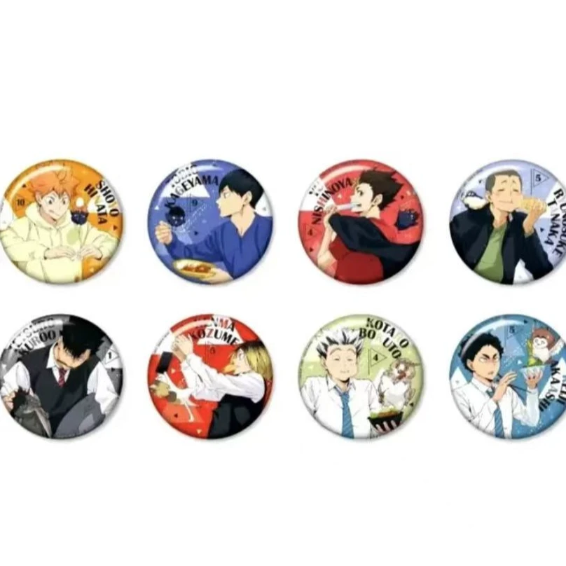 排球少年 吉祥物吧唧  默认代拆（未成年禁止下单）