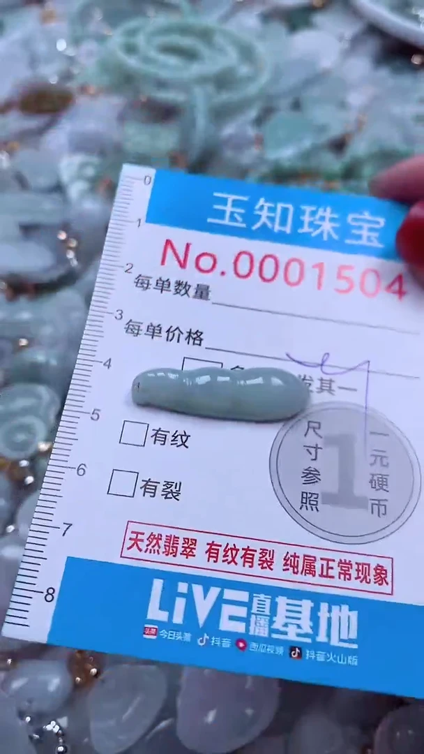 吊坠(不含链)未镶嵌翡翠1504