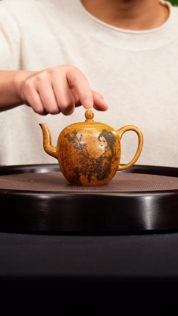 茶壶紫砂宜兴紫砂原矿壶