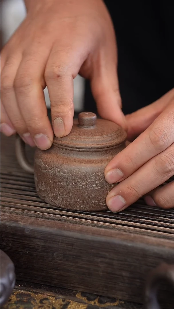 茶壶紫砂【宽口 】德中 还原烧