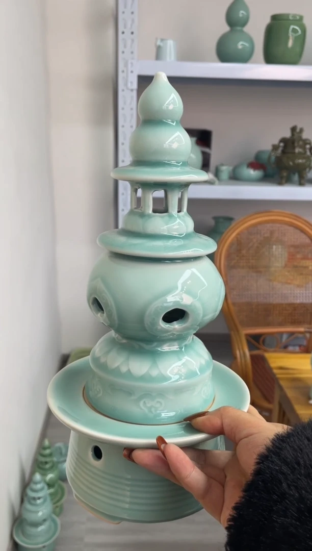 瓷特价福利 微瑕 慧仙青瓷