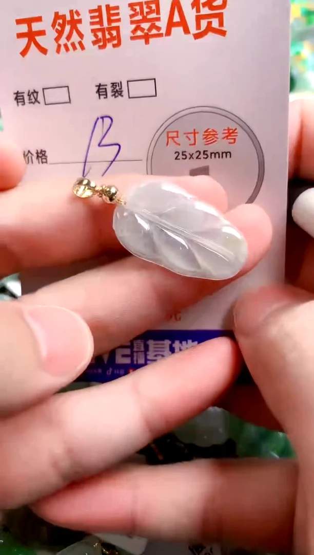 翡翠未镶嵌颈饰24000103