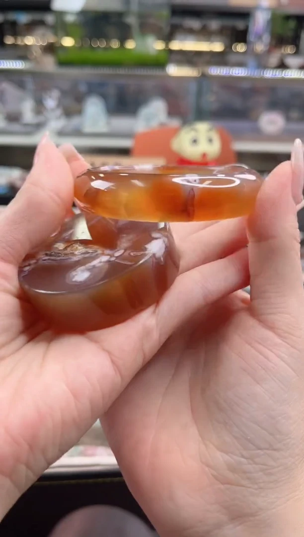 未镶嵌手镯石英质玉尘*丷圈口（赠品镯心）