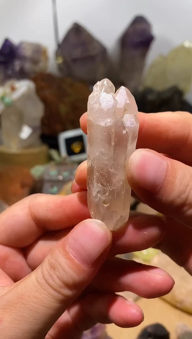 水晶珠宝半成品未镶嵌12号水晶柱电路板