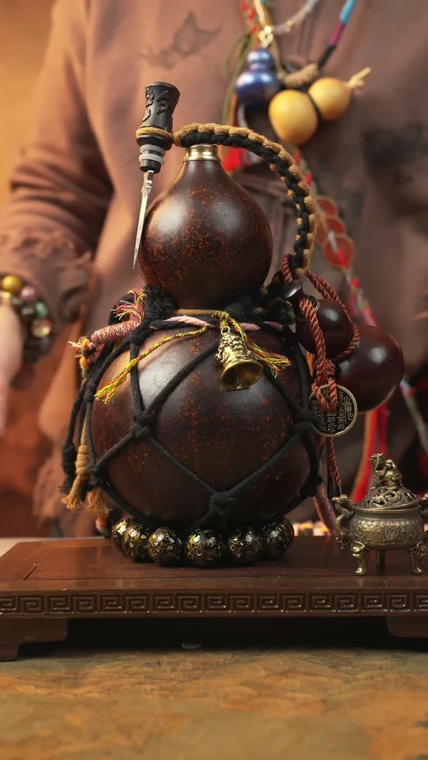 445大漆一物一拍记葫堂出品【不带手串】