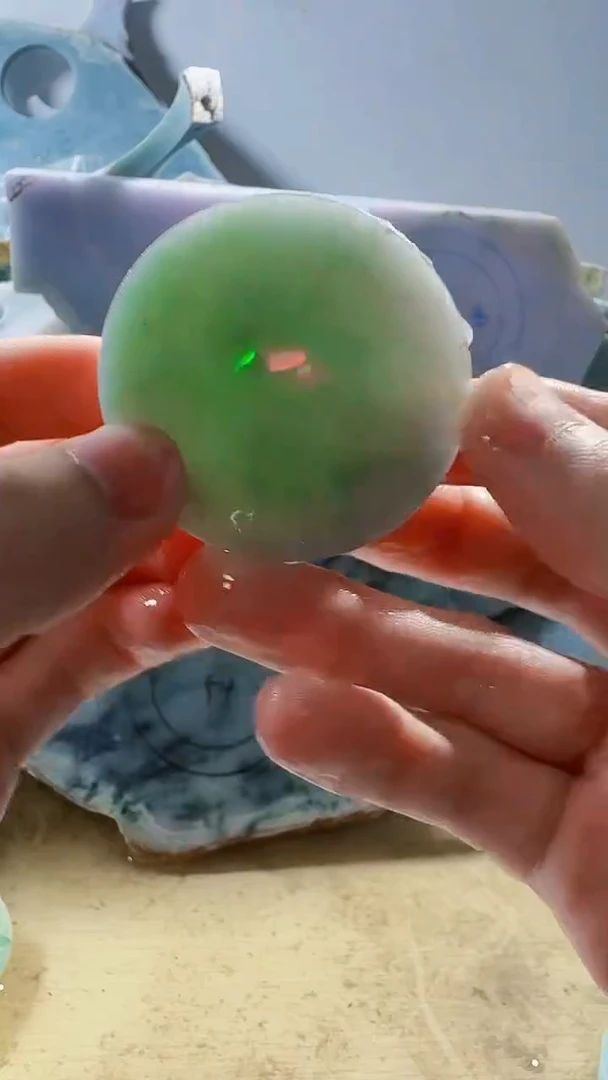 裸石翡翠缅甸翡翠A货文1445