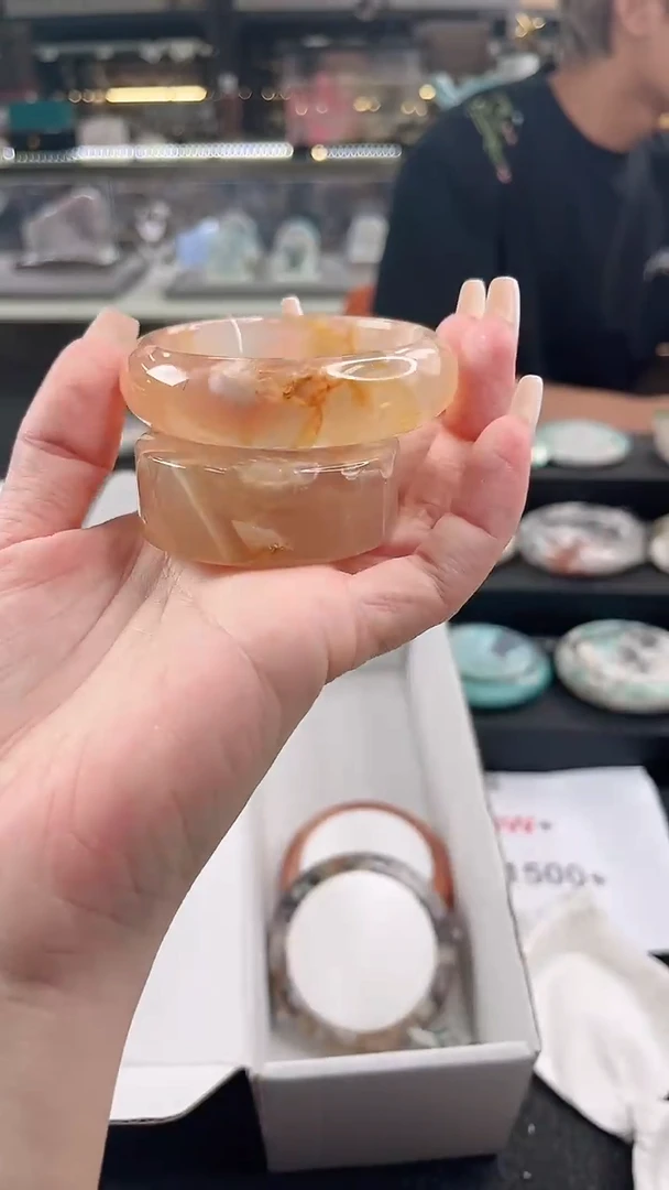 未镶嵌手镯石英质玉53圈口 （赠品镯心）3751567