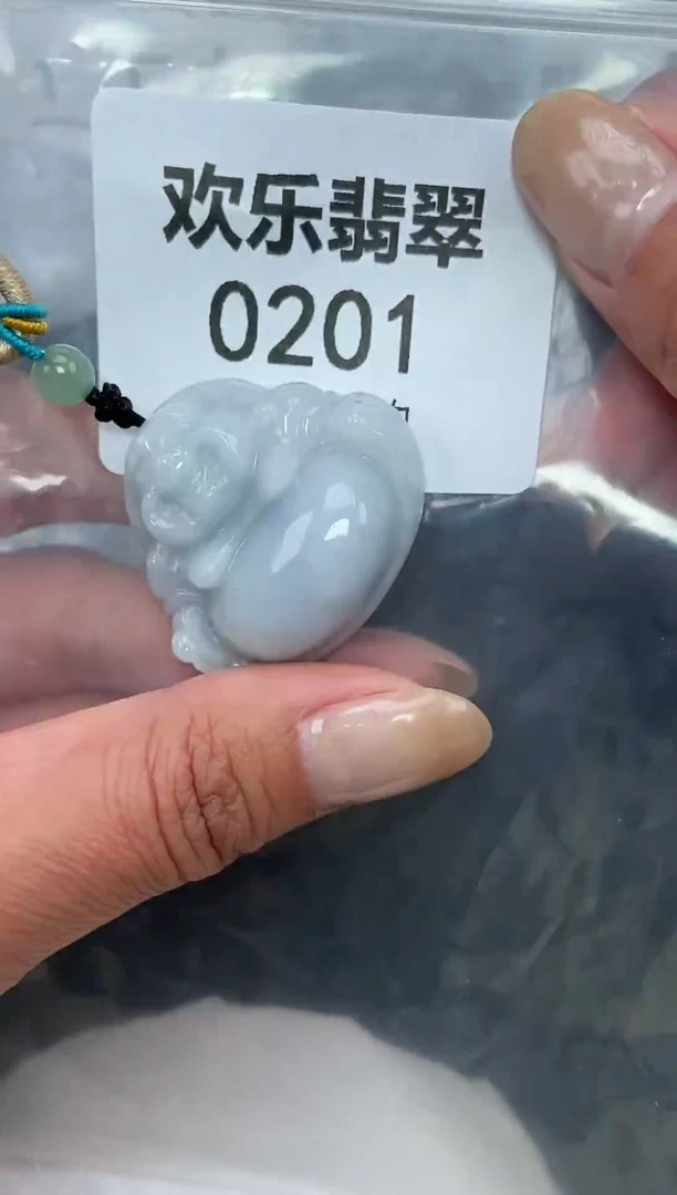 颈饰未镶嵌翡翠缅甸天然翡翠0201