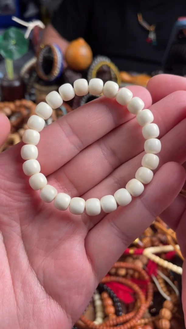 【闪购商品】白玉菩提吊坠王胖子文玩工作室9*8老型单圈