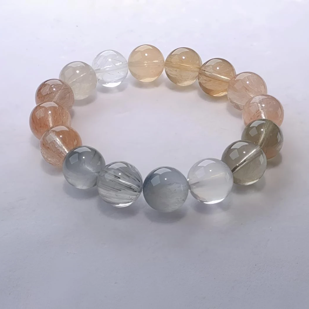 【天然水晶】兔毛水晶-设计师款 时尚百搭