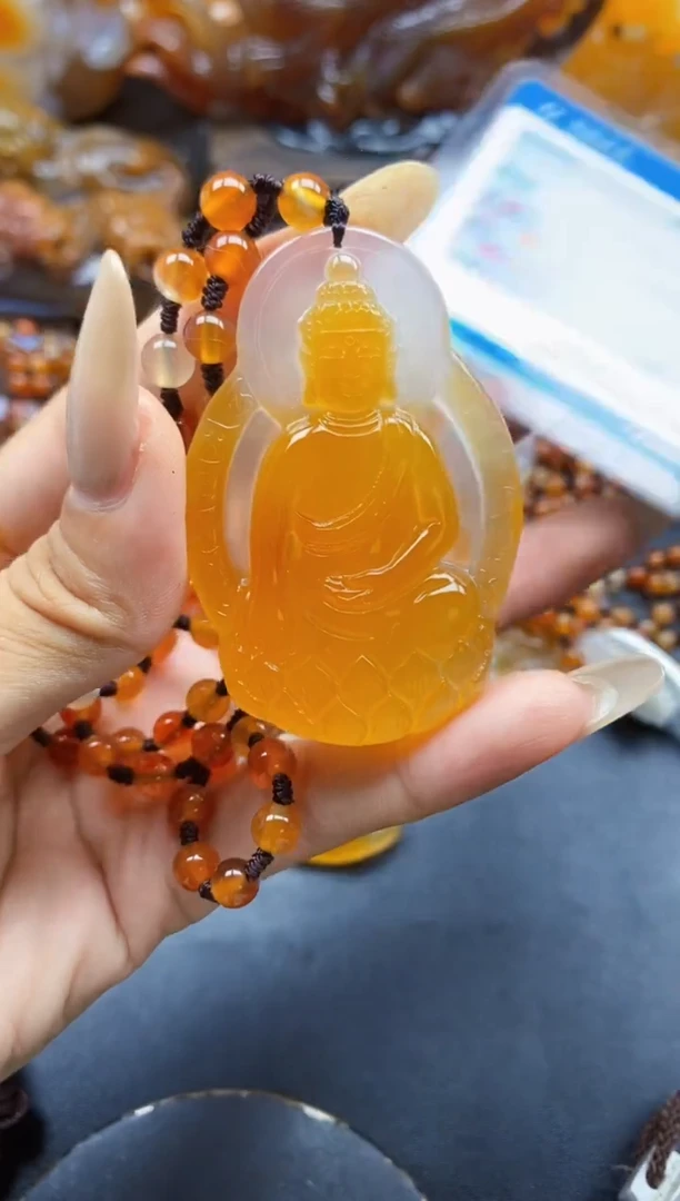 玛瑙/玉髓挂件未镶嵌ll