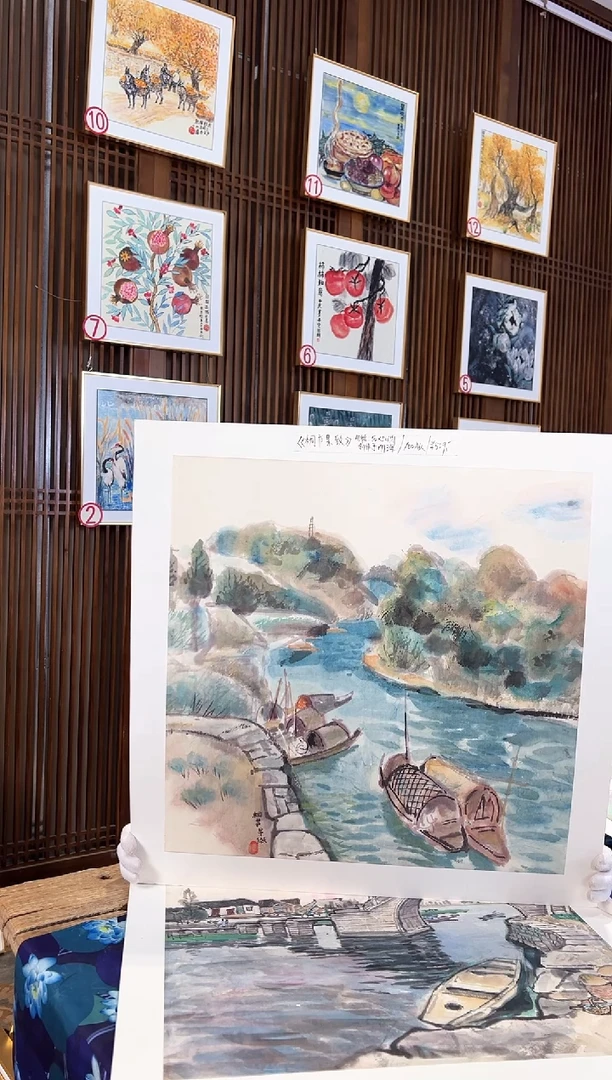 版画耿玉琨名章限量版画S