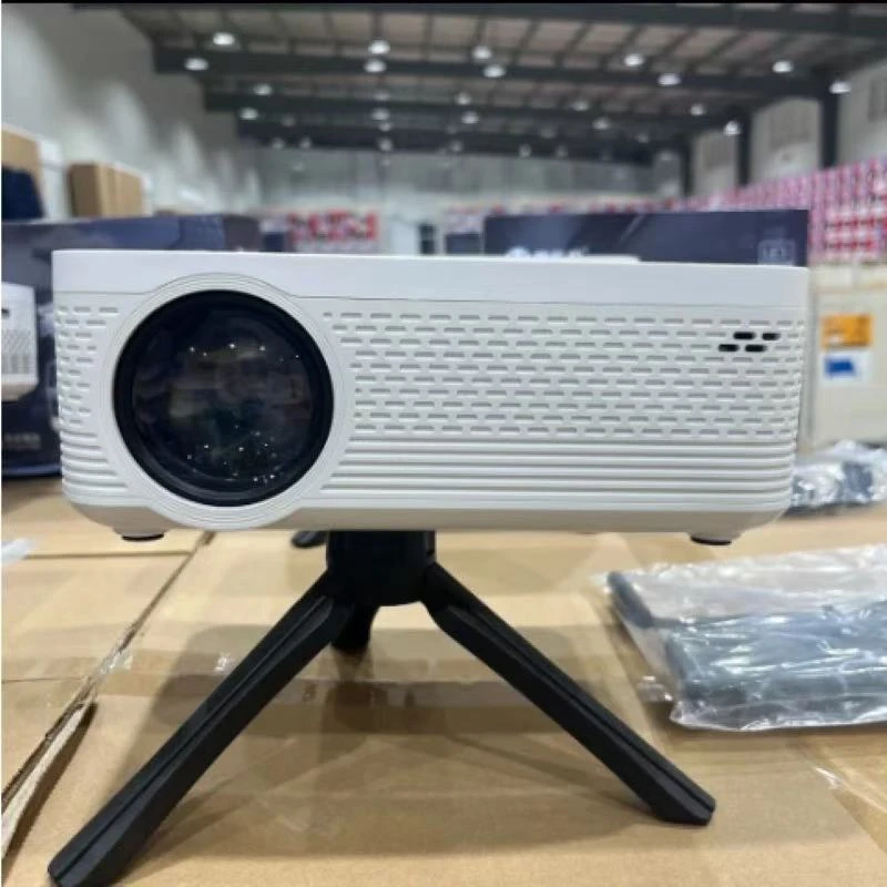 家用高清投影仪投墙电视卧室客厅家庭影院投屏  颜色随机