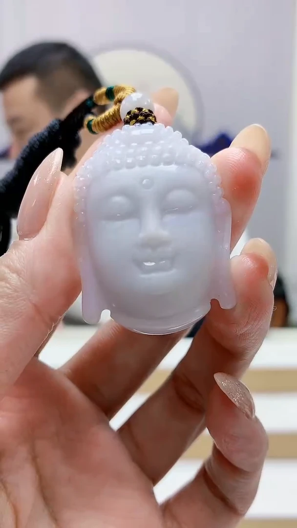 未镶嵌定制翡翠4898MM-毛货挂件52