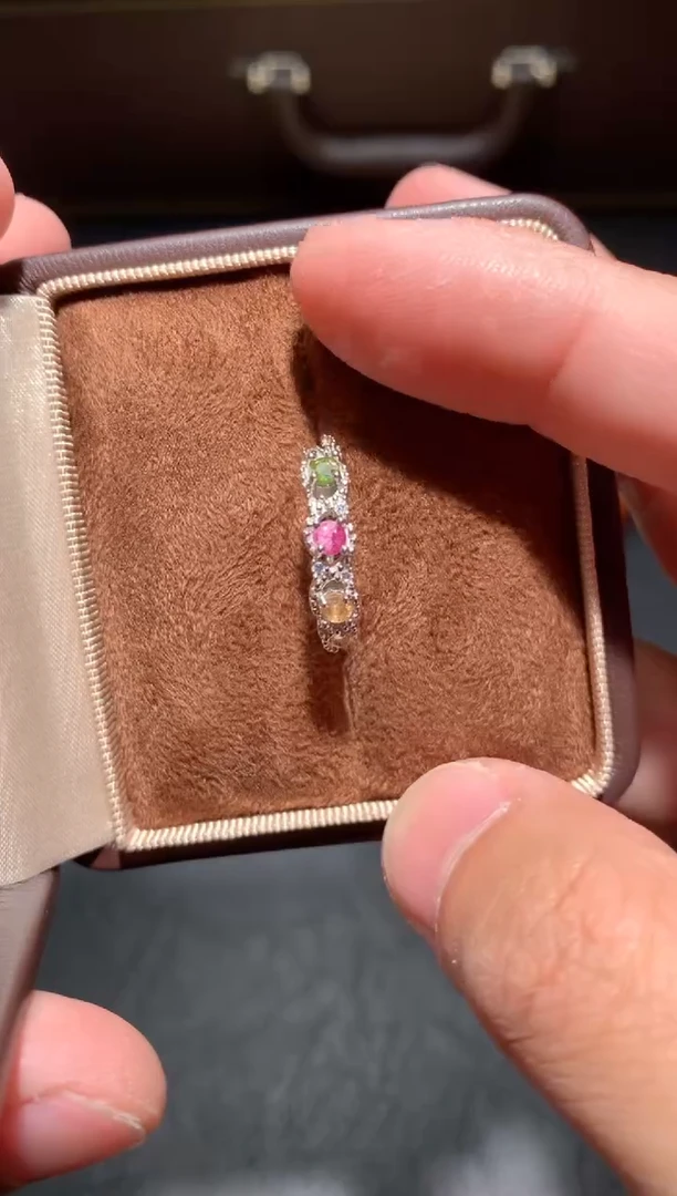 未镶嵌戒指碧玺Y47