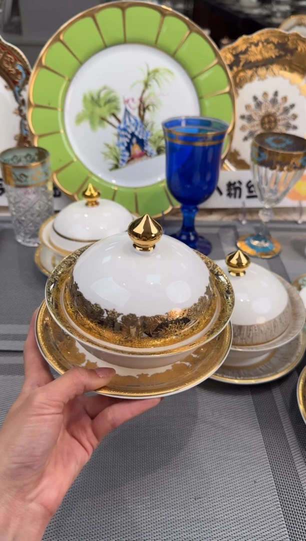 【闪购商品】瓷片炖盅  3个  福利款