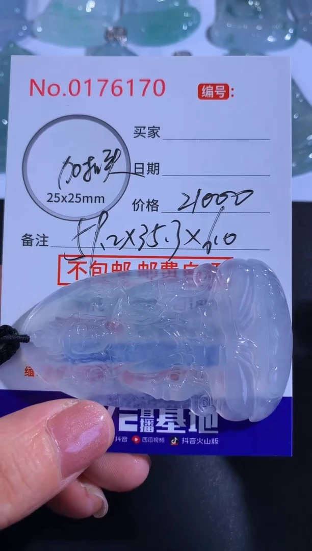 颈饰未镶嵌翡翠多*！