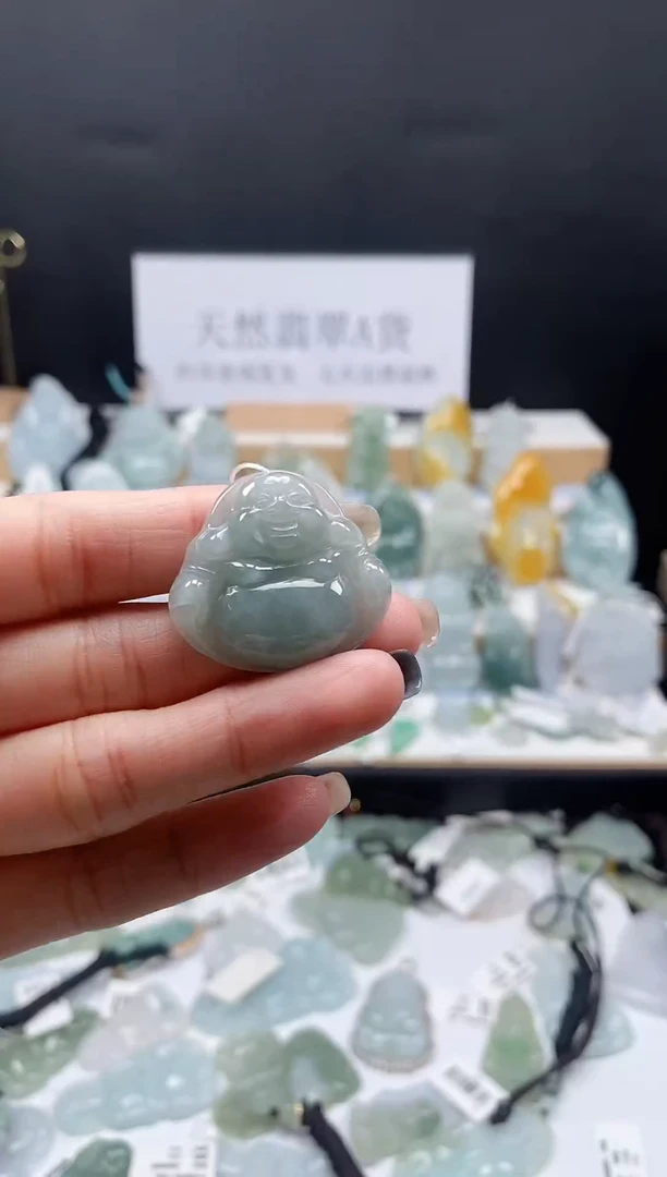 翡翠未镶嵌吊坠(不含链)08佛公