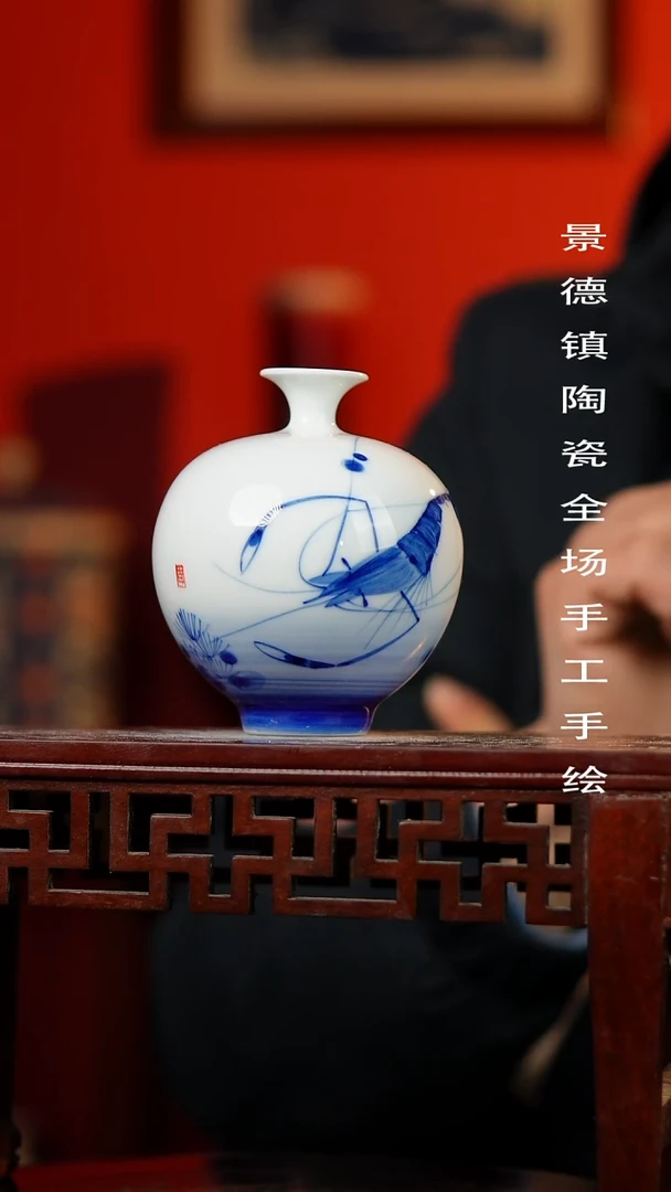 【闪购商品】摆件景德镇陶瓷手工手绘