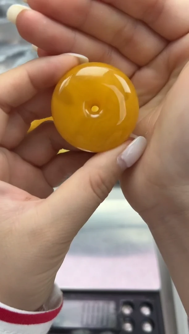 裸石蜜蜡未镶嵌琥珀蜜蜡吊坠