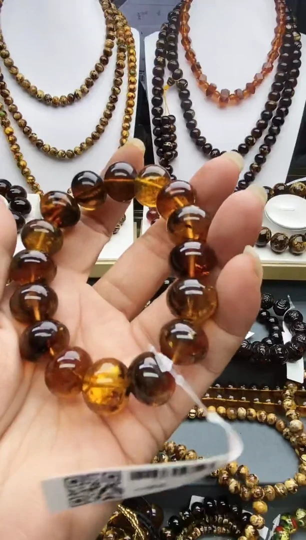 【闪购商品】琥珀手链未镶嵌15琥珀