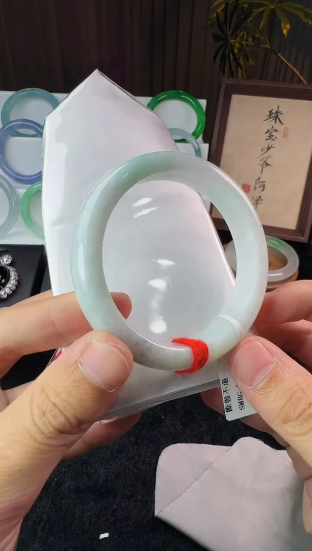 未镶嵌定制翡翠5067毛货不退不换  59圈