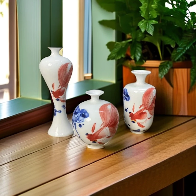 景德镇金玉满堂全手绘陶瓷小摆件（已开价）