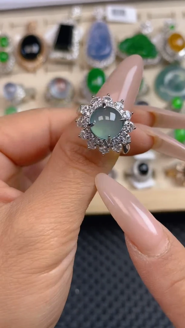 【闪购商品】翡翠裸石翡翠裸石蛋面10